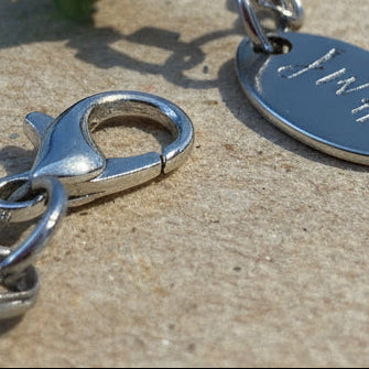 05-B4-2  Labradorite Tube Bracelet