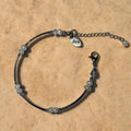05-B4-02 Pearl Tube Bracelet June Birthstone