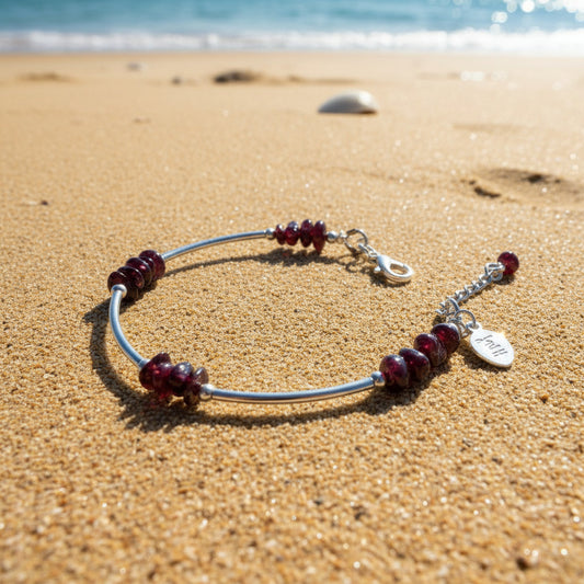 05-B4-01 Birthstone Tube Bracelets