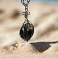 JWH Designs - Nature Inspired Artistic Jewellery - Labradorite Pendant with Chain
