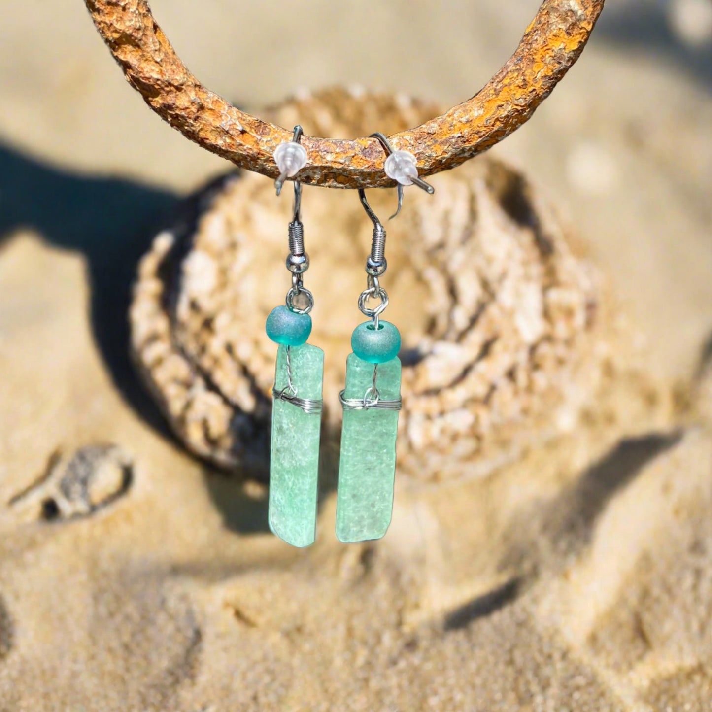 JWH Designs - Nature Inspired Artistic Jewellery - Semiprecious Gemstone Earrings