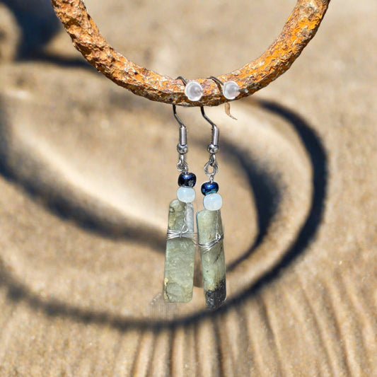 JWH Designs - Nature Inspired Artistic Jewellery - Semiprecious Gemstone Earrings