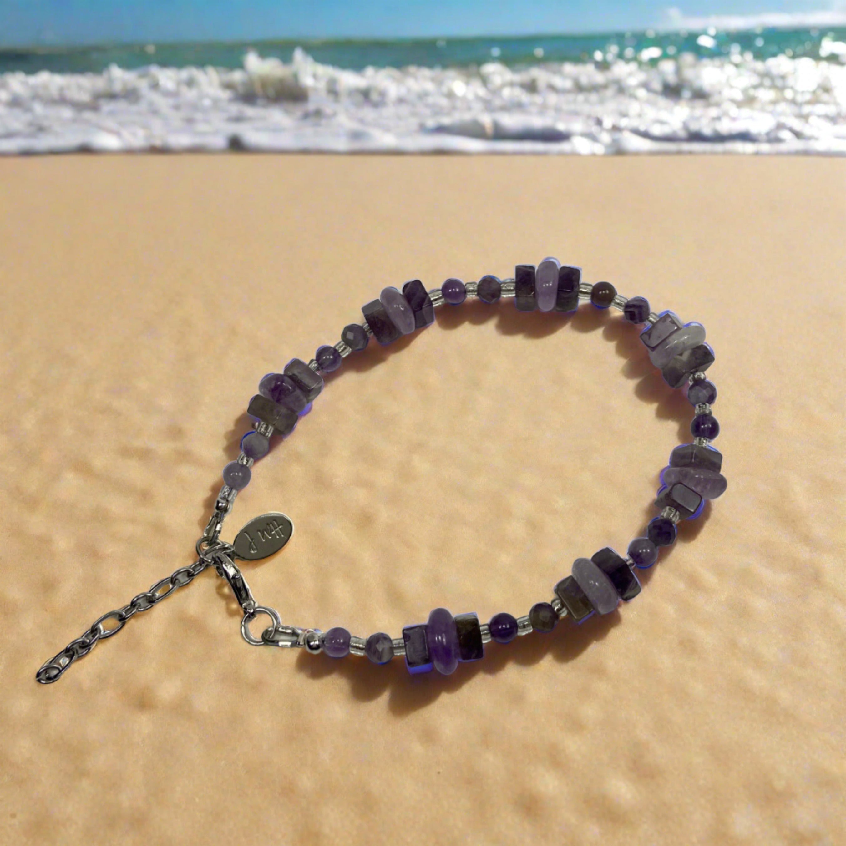 JWH Designs - Nature Inspired Artistic Jewellery - Semiprecious Gemstone Bracelet